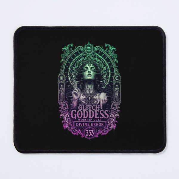 Item preview, Glitch Goddess | Worship Cult | Cyber Occult | Matrix Design designed and sold by Macro Orbit.