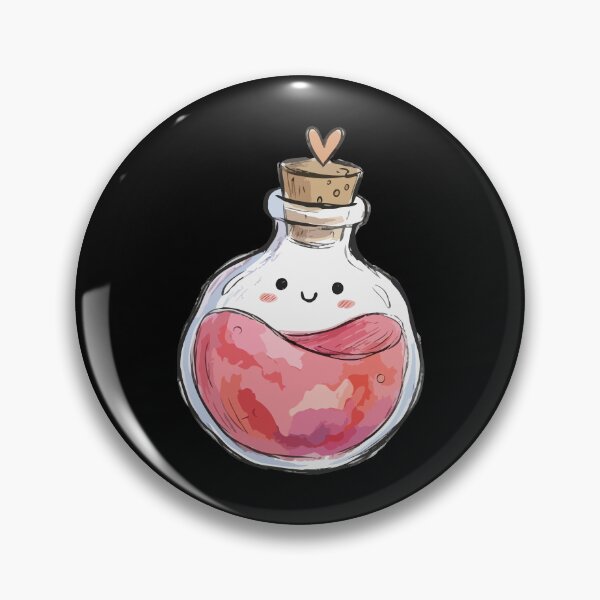 Item preview, Pink Hand-Drawn Magic Vessel designed and sold by Emegan Print Art.