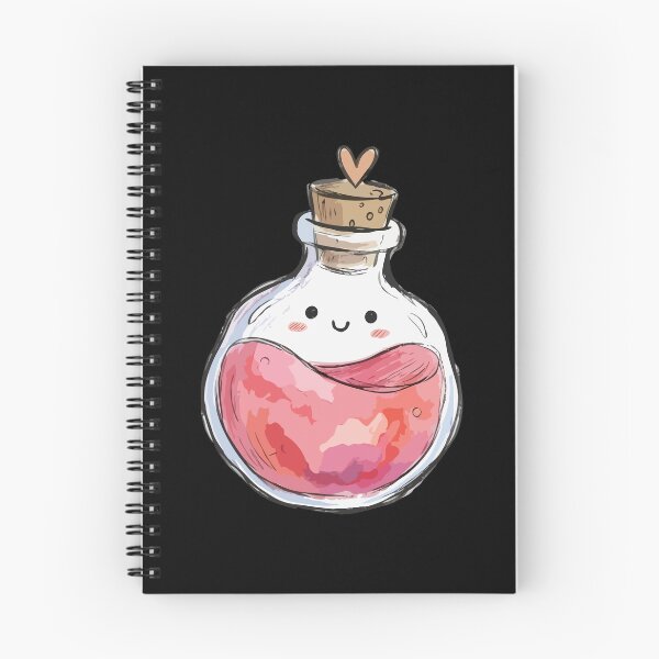 Item preview, Pink Hand-Drawn Magic Vessel designed and sold by Emegan Print Art.