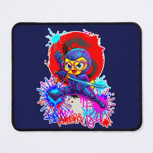 Item preview, Ninja Warrior Street Art – Samurai Urban Fighter Stickers & Apparel designed and sold by Cyber-ART-Studio.
