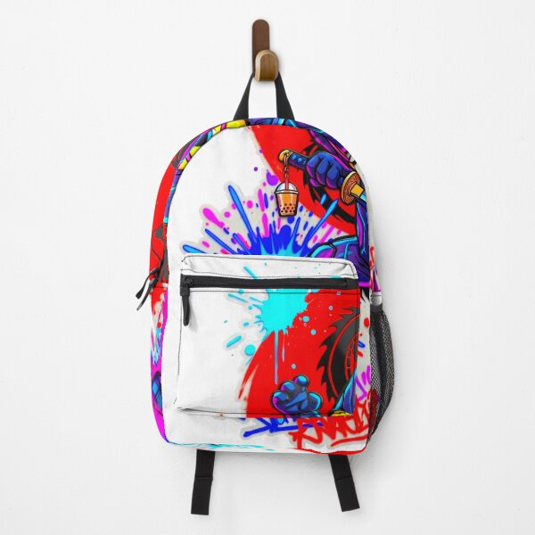 Item preview, Ninja Warrior Street Art – Samurai Urban Fighter Stickers & Apparel designed and sold by Cyber-ART-Studio.