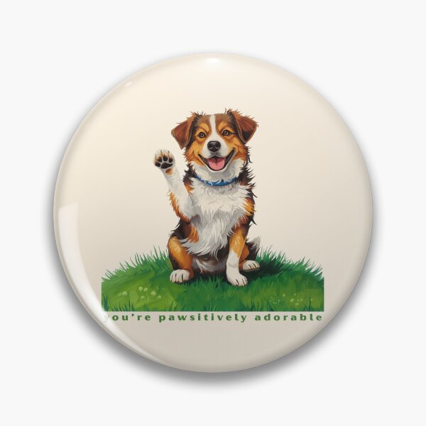 Item preview, You’re Pawsitively Adorable - Cute Pun | TeeHee Puns Funny Design designed and sold by TeeHee Puns.
