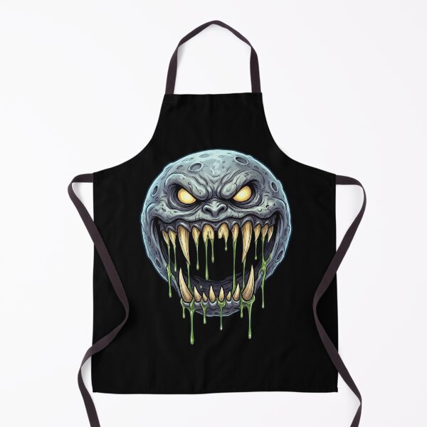 Item preview, Creepy Moon — Demon Moon Horror Cartoon designed and sold by David Mateo ArtWorks.