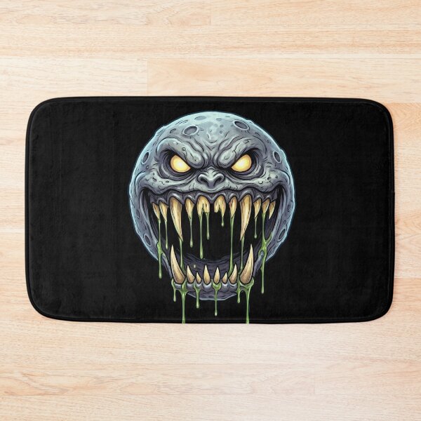 Item preview, Creepy Moon — Demon Moon Horror Cartoon designed and sold by David Mateo ArtWorks.