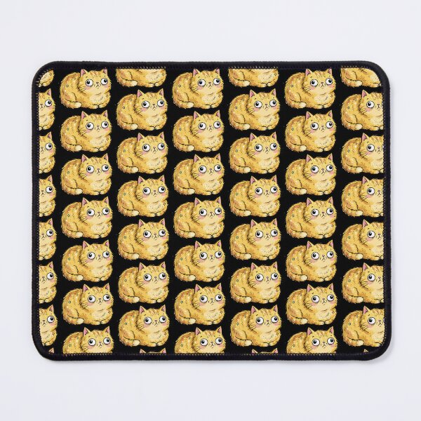 Item preview, Golden Starry Chibi Ginger Feline designed and sold by Emegan Print Art.