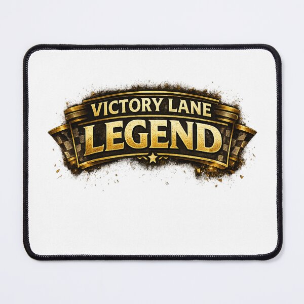 Item preview, Victory Lane Legend Retro Racing Badge designed and sold by Artbysarmina.