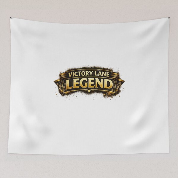 Item preview, Victory Lane Legend Retro Racing Badge designed and sold by Artbysarmina.