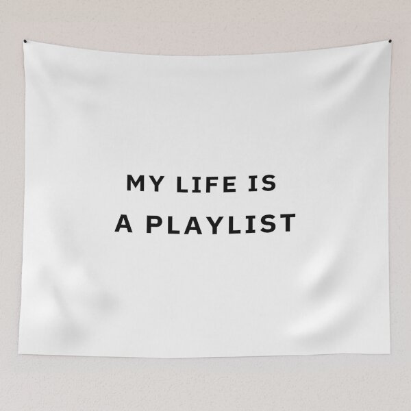 Item preview, My Life Is A Playlist T-Shirt – Music Addict Gift | Uncle Jichuan designed and sold by Uncle-Jichuan.