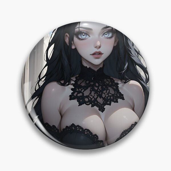 Item preview, Hot Halloween Anime Goth Girl Waifu 209 designed and sold by Your New Fixation.