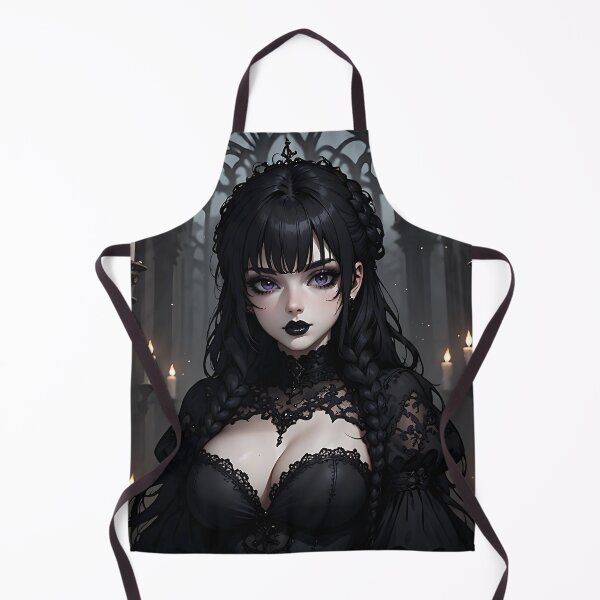Artikelvorschau, Heißes Halloween-Anime-Goth-Girl-Waifu 210 entworfen und verkauft von Your New Fixation.