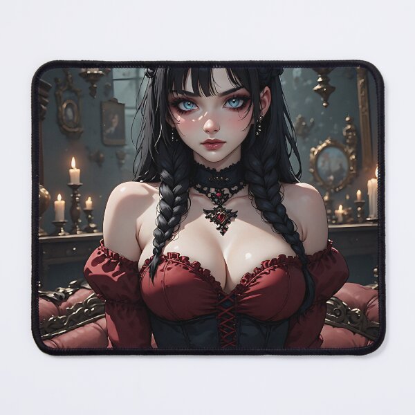Item preview, Hot Halloween Anime Goth Girl Waifu 214 designed and sold by Your New Fixation.