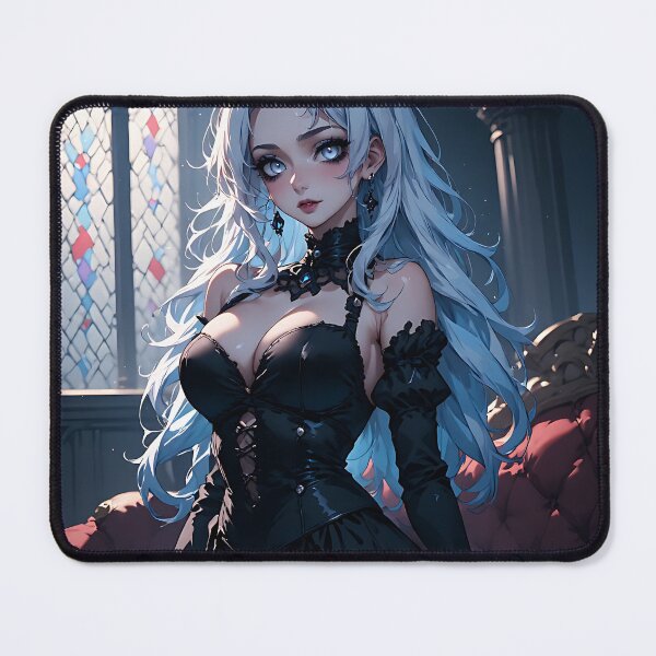 Item preview, Hot Halloween Anime Goth Girl Waifu 215 designed and sold by Your New Fixation.