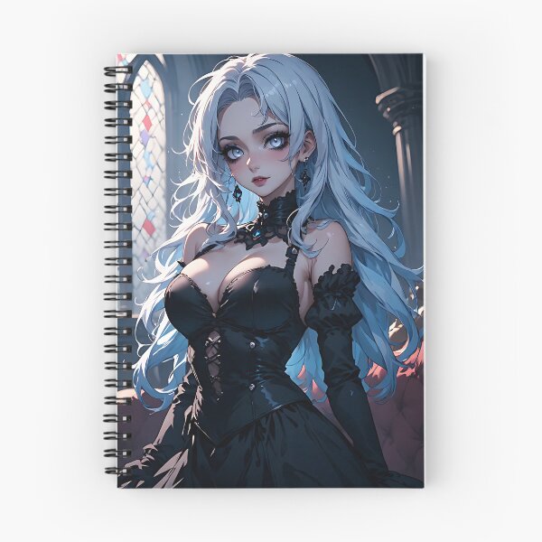 Item preview, Hot Halloween Anime Goth Girl Waifu 215 designed and sold by Your New Fixation.