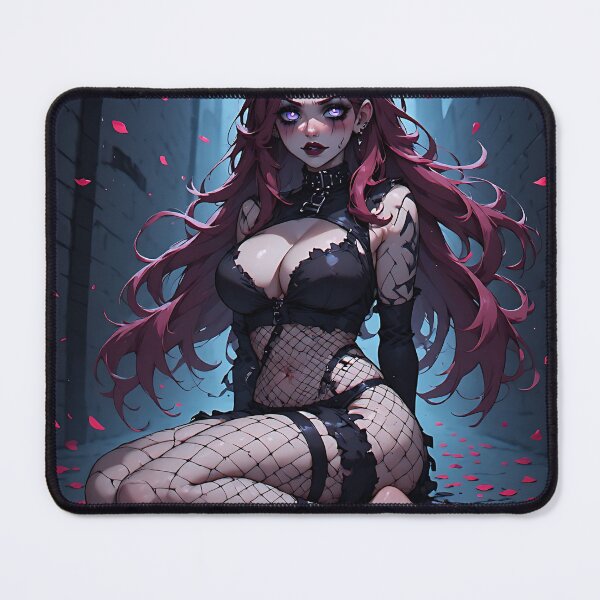 Item preview, Hot Halloween Anime Goth Girl Waifu 216 designed and sold by Your New Fixation.