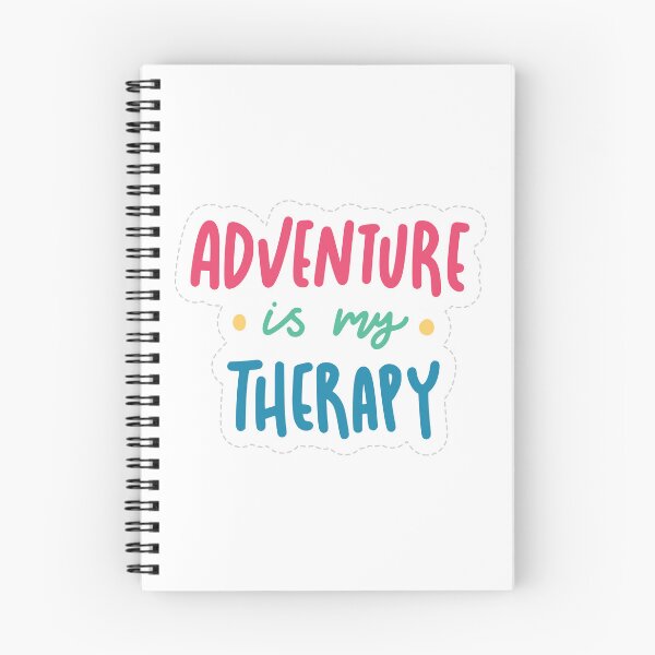 Item preview, Adventure Is My Therapy Travel and Nature Lover Quote Design designed and sold by A Little Unhinged.