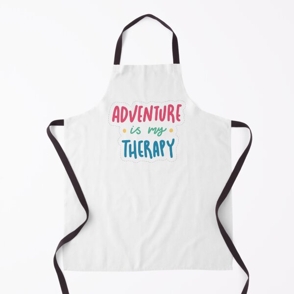 Item preview, Adventure Is My Therapy Travel and Nature Lover Quote Design designed and sold by A Little Unhinged.