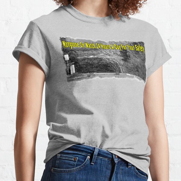 Mongoose On Watch Classic T-Shirt