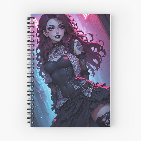 Item preview, Hot Halloween Anime Goth Girl Waifu 217 designed and sold by Your New Fixation.