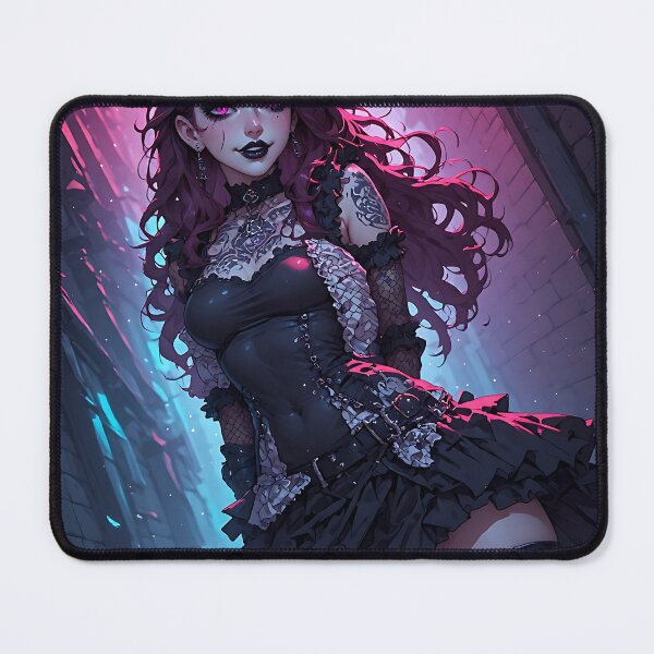 Item preview, Hot Halloween Anime Goth Girl Waifu 217 designed and sold by Your New Fixation.