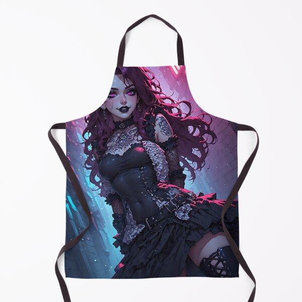 Item preview, Hot Halloween Anime Goth Girl Waifu 217 designed and sold by Your New Fixation.