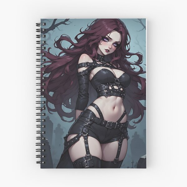 Item preview, Hot Halloween Anime Goth Girl Waifu 218 designed and sold by Your New Fixation.