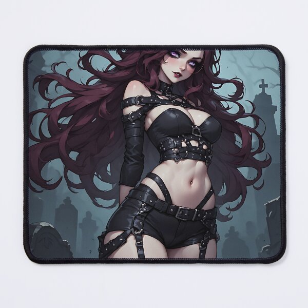Item preview, Hot Halloween Anime Goth Girl Waifu 218 designed and sold by Your New Fixation.