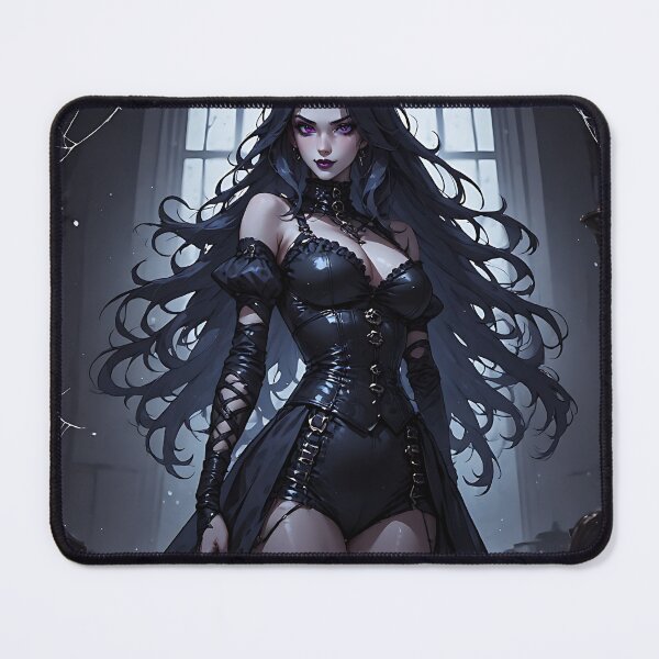 Item preview, Hot Halloween Anime Goth Girl Waifu 219 designed and sold by Your New Fixation.
