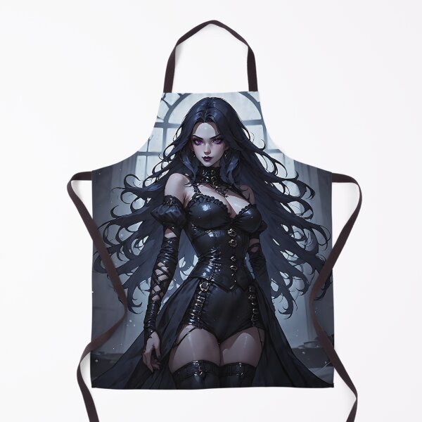 Item preview, Hot Halloween Anime Goth Girl Waifu 219 designed and sold by Your New Fixation.