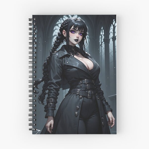 Item preview, Hot Halloween Anime Goth Girl Waifu 220 designed and sold by Your New Fixation.