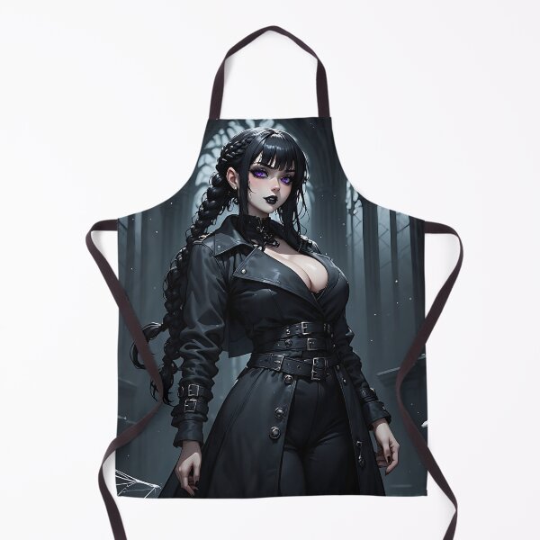 Item preview, Hot Halloween Anime Goth Girl Waifu 220 designed and sold by Your New Fixation.