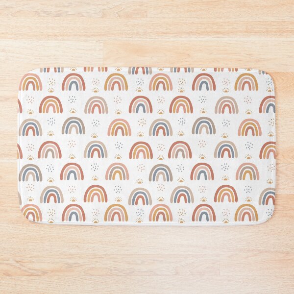 Item preview, Boho Rainbow Repeat Pattern Design designed and sold by CosmoPixelArts.