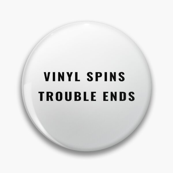 Item preview, Vinyl Spins Trouble Ends T-Shirt – Record Collector Gift | Uncle Jichuan designed and sold by Uncle-Jichuan.