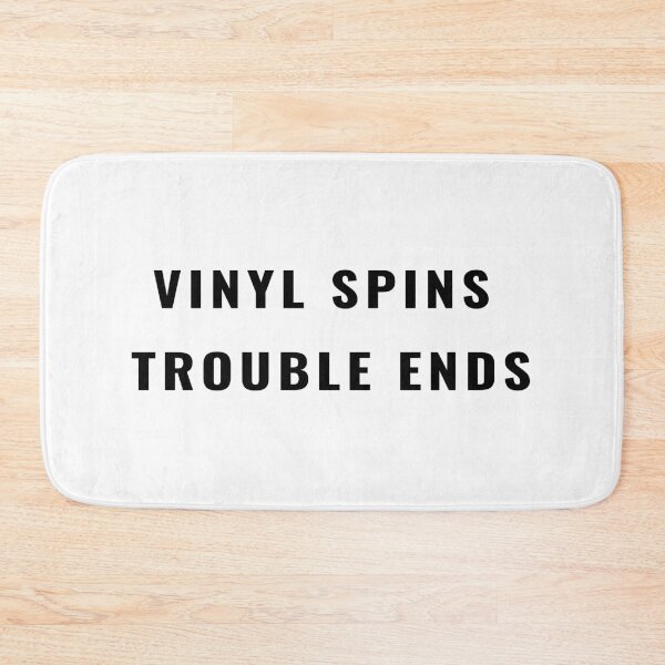 Item preview, Vinyl Spins Trouble Ends T-Shirt – Record Collector Gift | Uncle Jichuan designed and sold by Uncle-Jichuan.