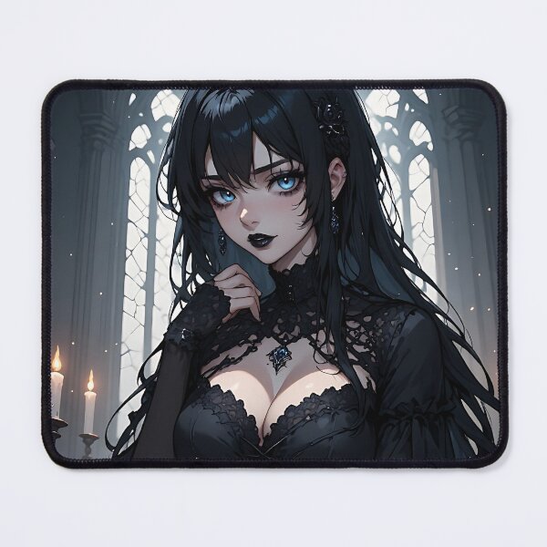 Item preview, Hot Halloween Anime Goth Girl Waifu 222 designed and sold by Your New Fixation.