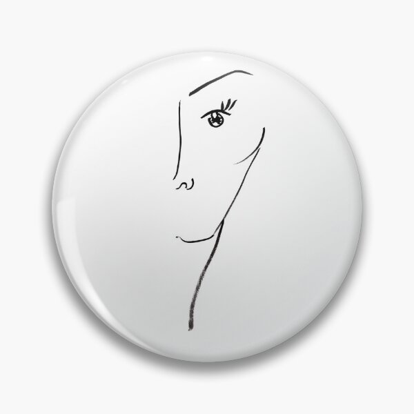 Item preview, Stylized half face designed and sold by TippeeToucan.