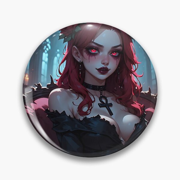 Item preview, Hot Halloween Anime Goth Girl Waifu 223 designed and sold by Your New Fixation.