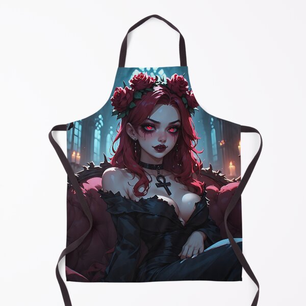 Item preview, Hot Halloween Anime Goth Girl Waifu 223 designed and sold by Your New Fixation.