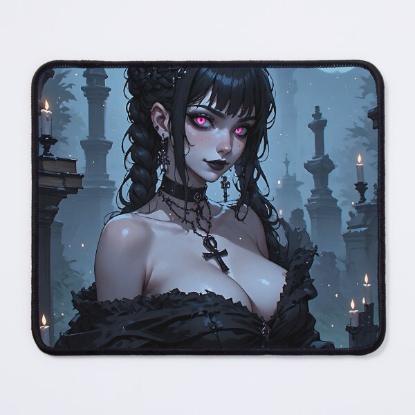 Item preview, Hot Halloween Anime Goth Girl Waifu 224 designed and sold by Your New Fixation.