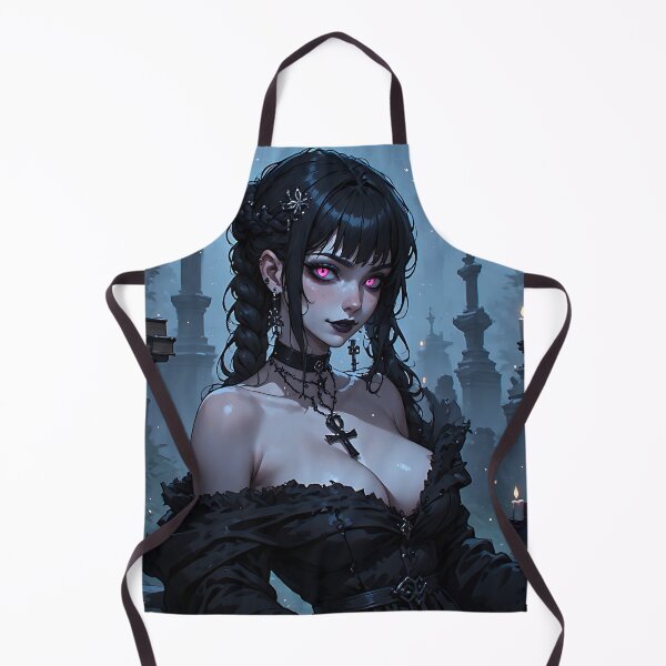 Item preview, Hot Halloween Anime Goth Girl Waifu 224 designed and sold by Your New Fixation.