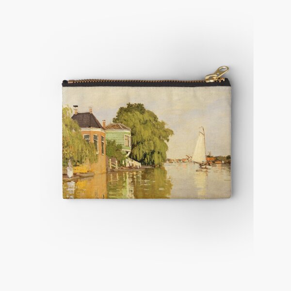 Item preview, Claude Monet Houses on the Achterzaan Canal Painting designed and sold by TheSoulOfArt.