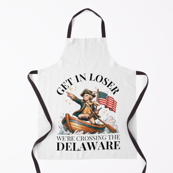 Item preview, Get In Loser We’re Crossing The Delaware Shirt | Funny George Washington Meme Tee designed and sold by Teetreasure2.