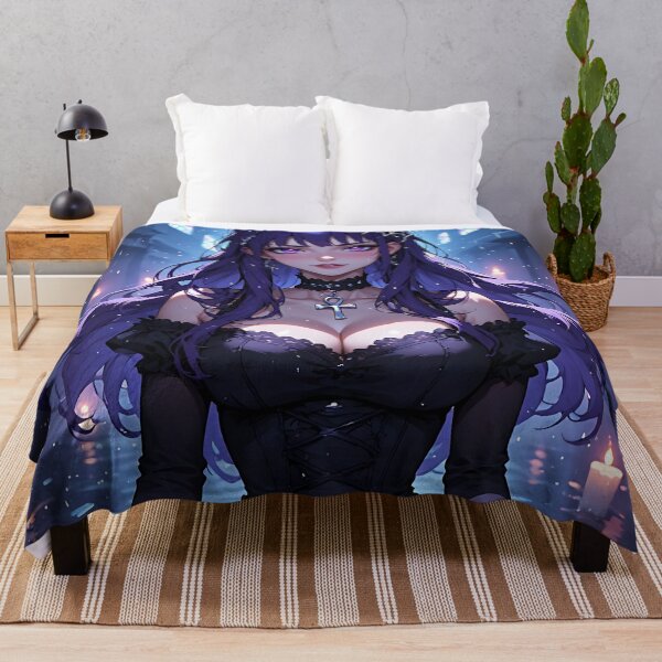 Item preview, Hot Halloween Anime Goth Girl Waifu 226 designed and sold by Your New Fixation.