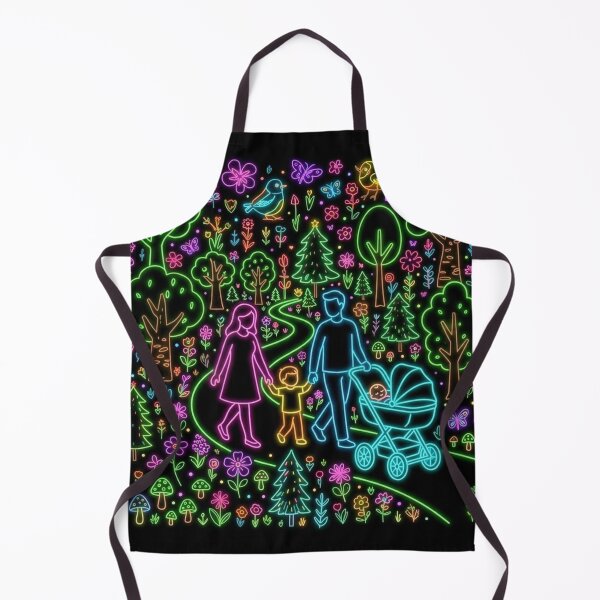 Item preview, Neon Family Forest Walk Nature Love designed and sold by DervoTeck2767.