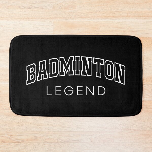 Item preview, Badminton Legend Bold Athletic Typography for Players Coaches and Teams designed and sold by allistermariam.