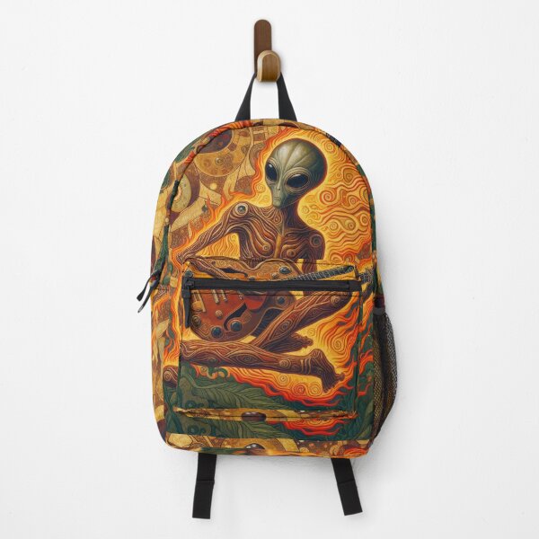 Item preview, Alien Guitar grooving in the flames designed and sold by 40degreesSouth.