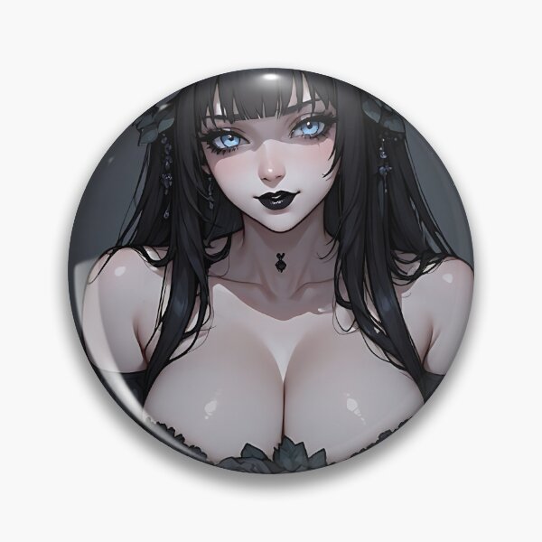 Item preview, Hot Halloween Anime Goth Girl Waifu 228 designed and sold by Your New Fixation.