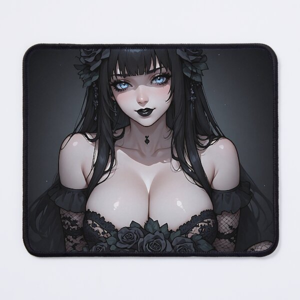 Item preview, Hot Halloween Anime Goth Girl Waifu 228 designed and sold by Your New Fixation.