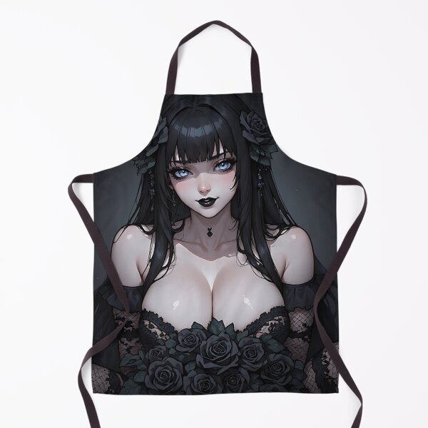 Item preview, Hot Halloween Anime Goth Girl Waifu 228 designed and sold by Your New Fixation.