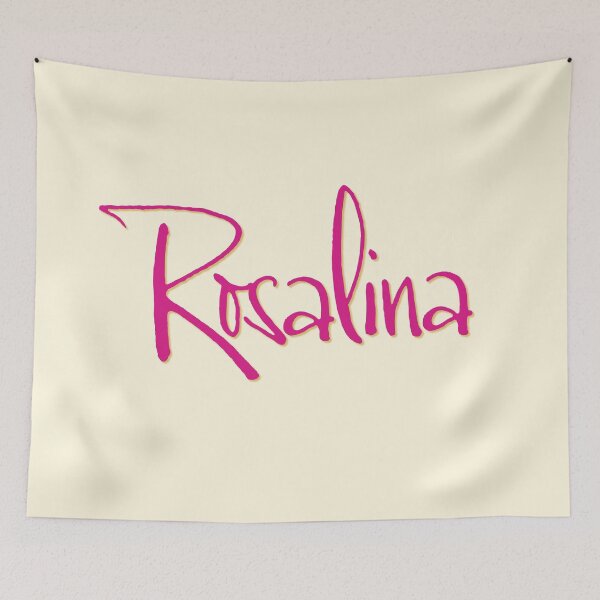 Item preview, ROSALINA personalized type design designed and sold by CharlottePlaceArt.
