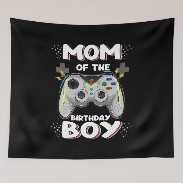 Item preview, Mom of the Birthday Boy Funny Gamer Party Matching Family designed and sold by FGTV2021.